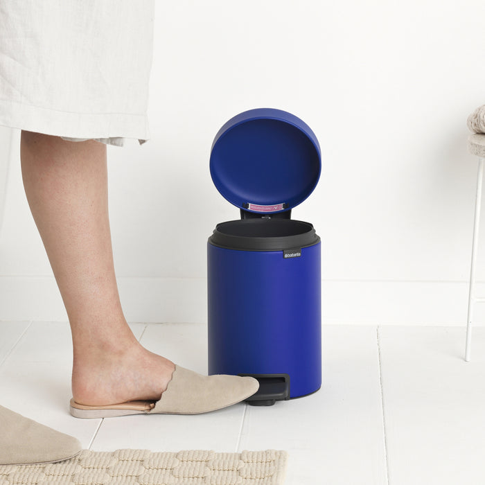 Brabantia NewIcon Pedaalemmer 3 L- Mineral Powerful Blue