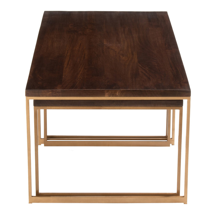 Duverger® Classy - Salontafels - 3 delen - mango hout - rechthoekig