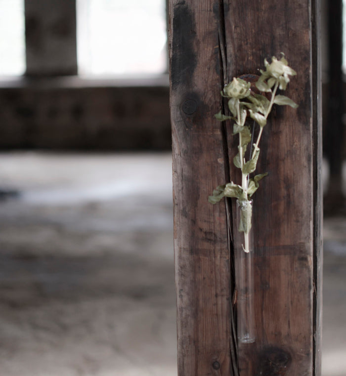 Storefactory glazen buisvaasje mini (Ø 2 centimeter x 18 centimeter)