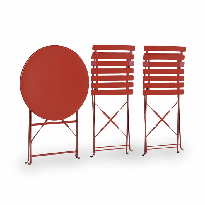 sweeek - Bistroset 2 stoelen, ronde tafel