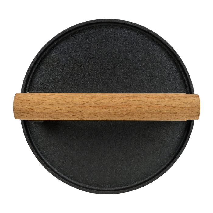 Krumble Gietijzere grillpers - Zwart