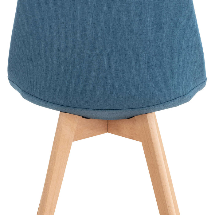 CLP Eetkamerstoel Linares Frame Natuur Stof