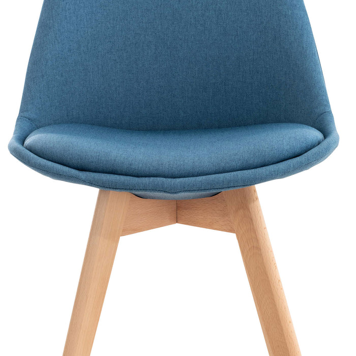 CLP Eetkamerstoel Linares Frame Natuur Stof