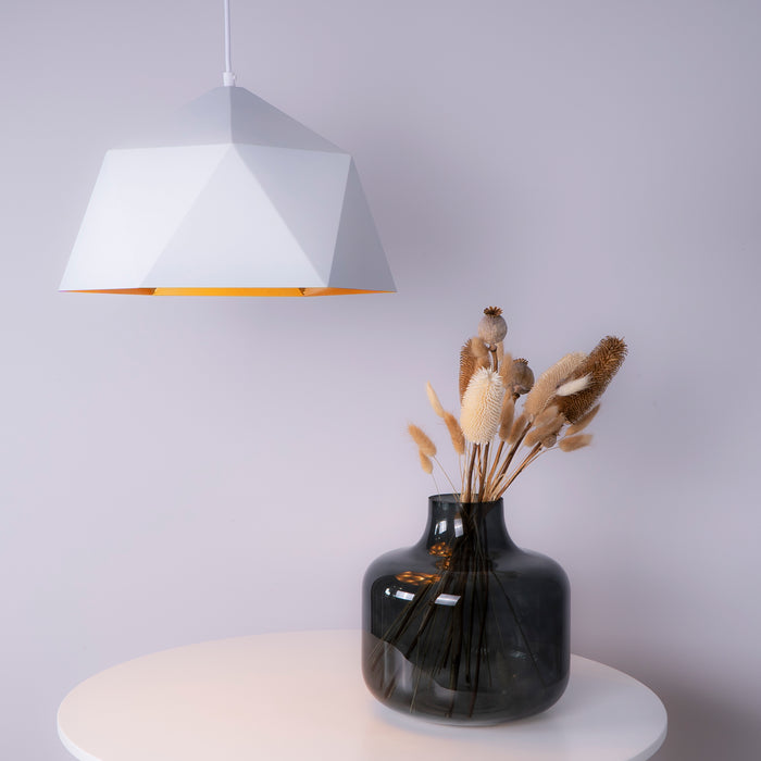 QUVIO Hanglamp design wit - QUV5078L-WHITE