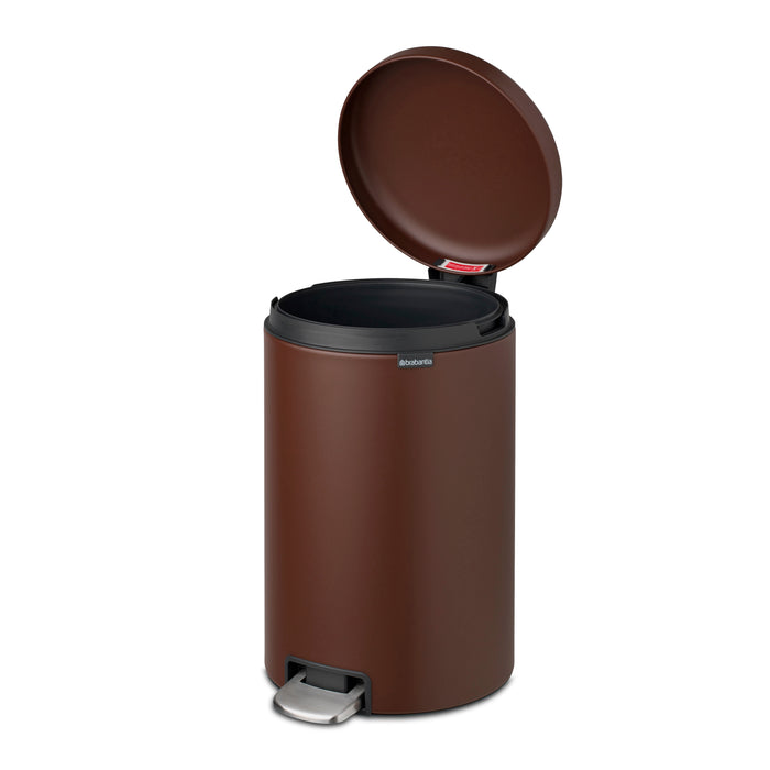 Brabantia NewIcon Pedaalemmer 20 L - Mineral Cosy Brown