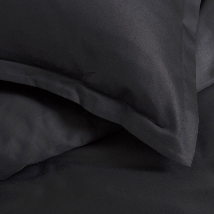 Cinderella Sundays Kussenslopen 2 stuks 60x70 cm - Satijn - Zwart