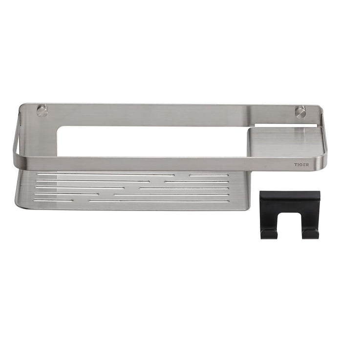 Tiger Caddy Douchemand met Haak - RVS geborsteld