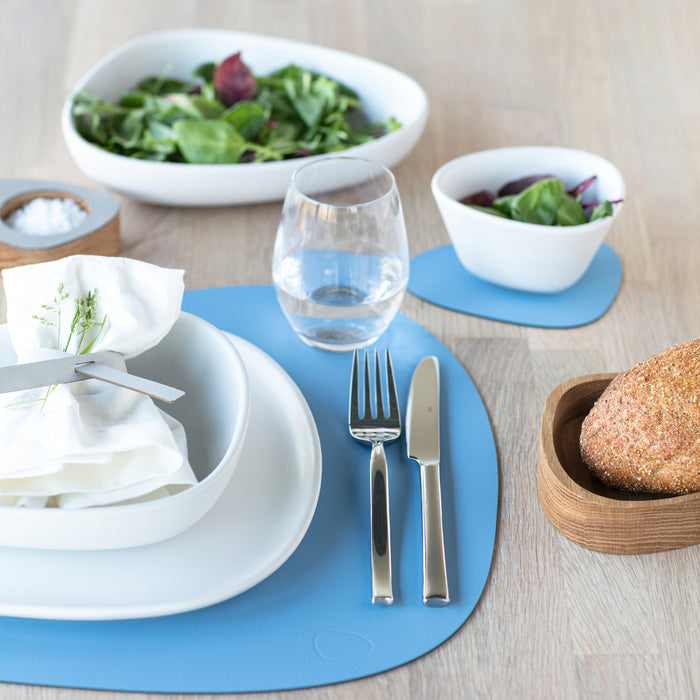 LIND DNA Nupo Curve Placemat - Cool Blue