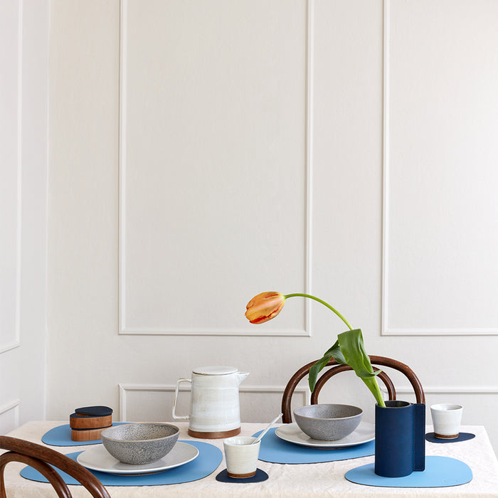 LIND DNA Nupo Curve Placemat - Cool Blue