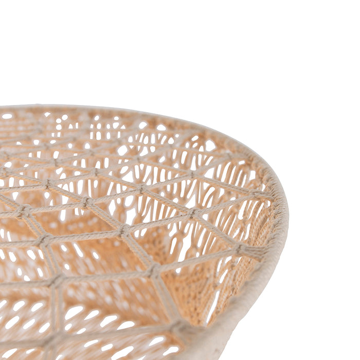 QAZQA Oosterse hanglamp macramé 70 cm - Leonard