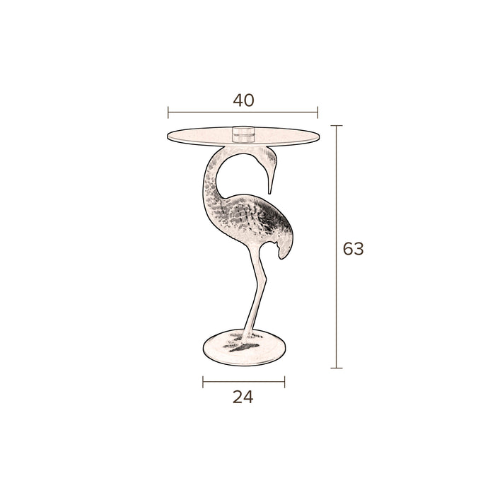 Dutchbone Crane Bijzettafel