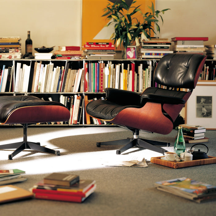 Vitra Eames Lounge Chair met Ottoman
