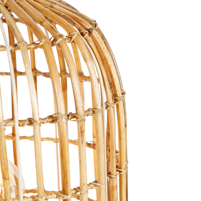 QAZQA Hanglamp canna - Naturel - Oosters - D 36cm