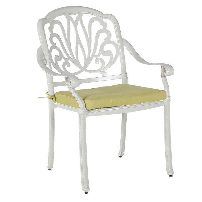 Beliani - ANCONA - Tuinset voor 4 - Wit - Aluminium