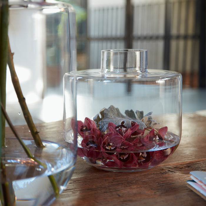 Hakbijl Glass Delhi Vaas - H 40 x D 30 cm