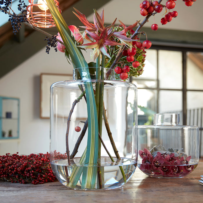 Hakbijl Glass Delhi Vaas - H 40 x D 30 cm