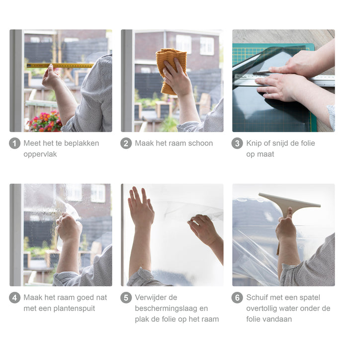 d-c-fix - Statische Raamfolie - Caree - 150x45 cm