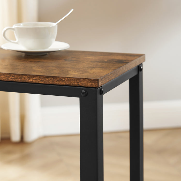 O'DADDY® Wandtafel - Sidetable Industrieel - Dressoir 60x30x60 - bruin