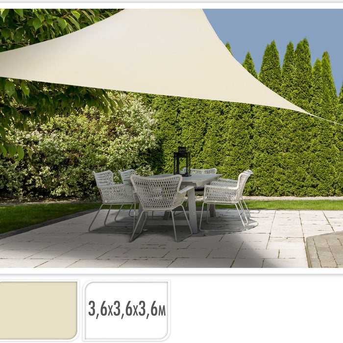 Koopman Schaduwdoek 3.6X3.6X3.6M white