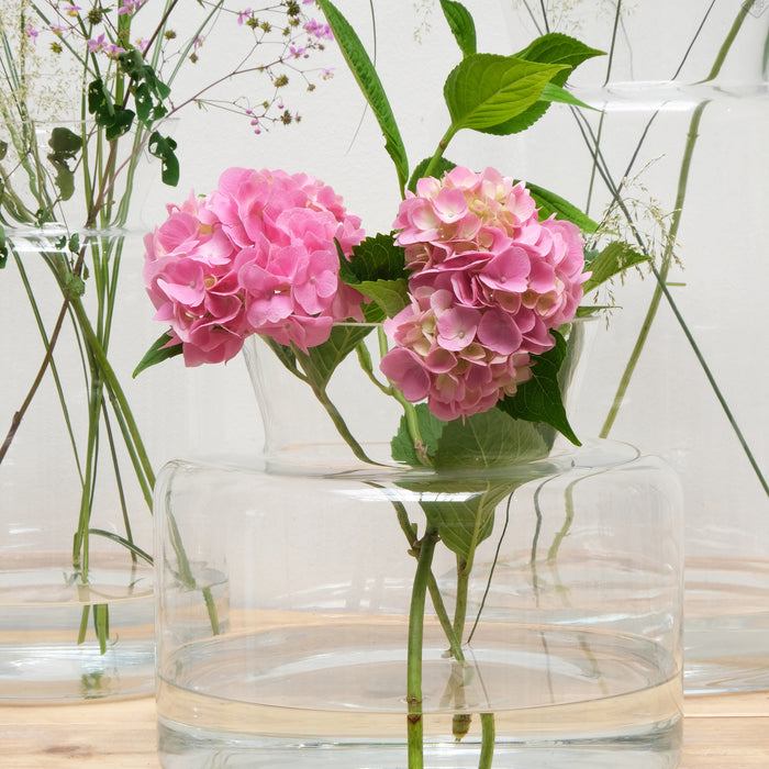 Hakbijl Glass Fano Vaas - H 25 x D 29 cm