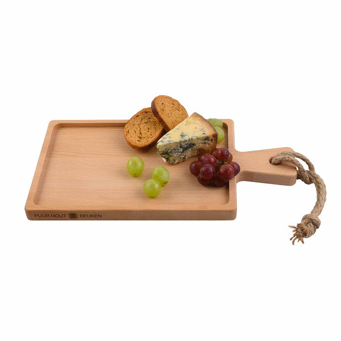 Bowls and Dishes Puur Hout Serveerplank 35 x 18,5 cm