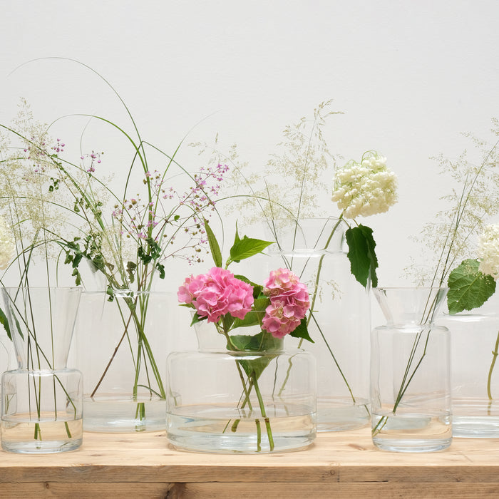 Hakbijl Glass Fano Vaas - H 32 x D 39 cm