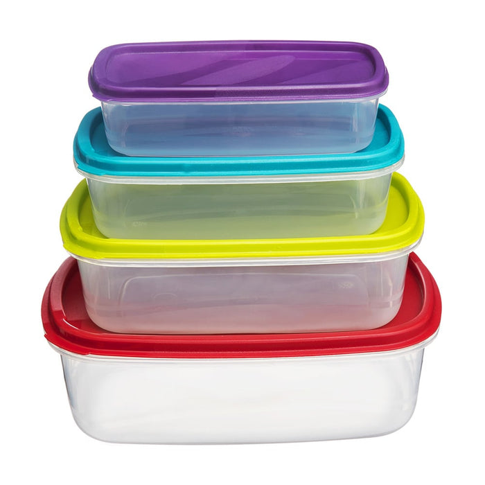 Five - Nestbare vershoudbakjes | Rechthoekig - 4 formaten