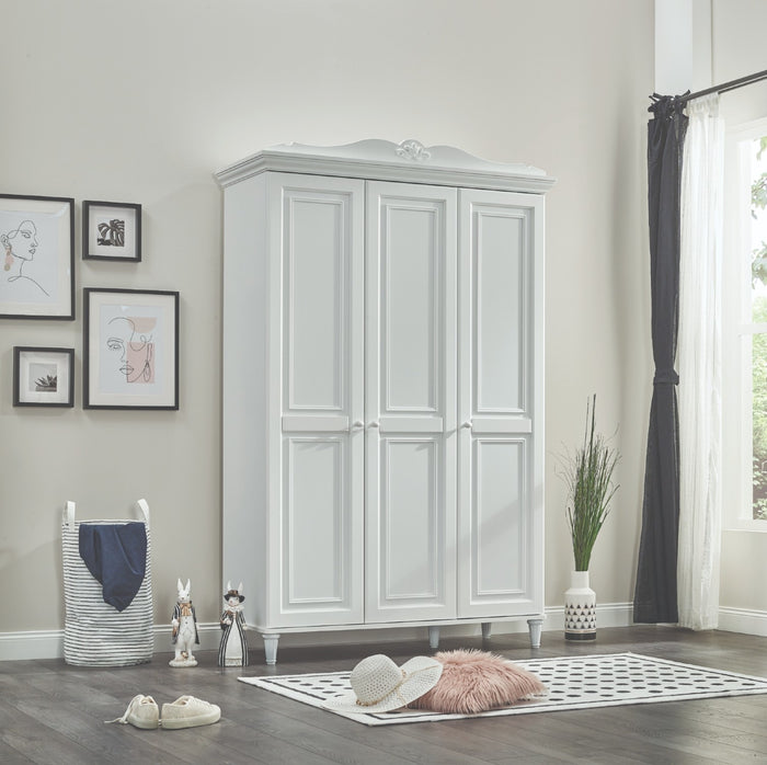 Rocky Lora 3-deurs Kledingskast