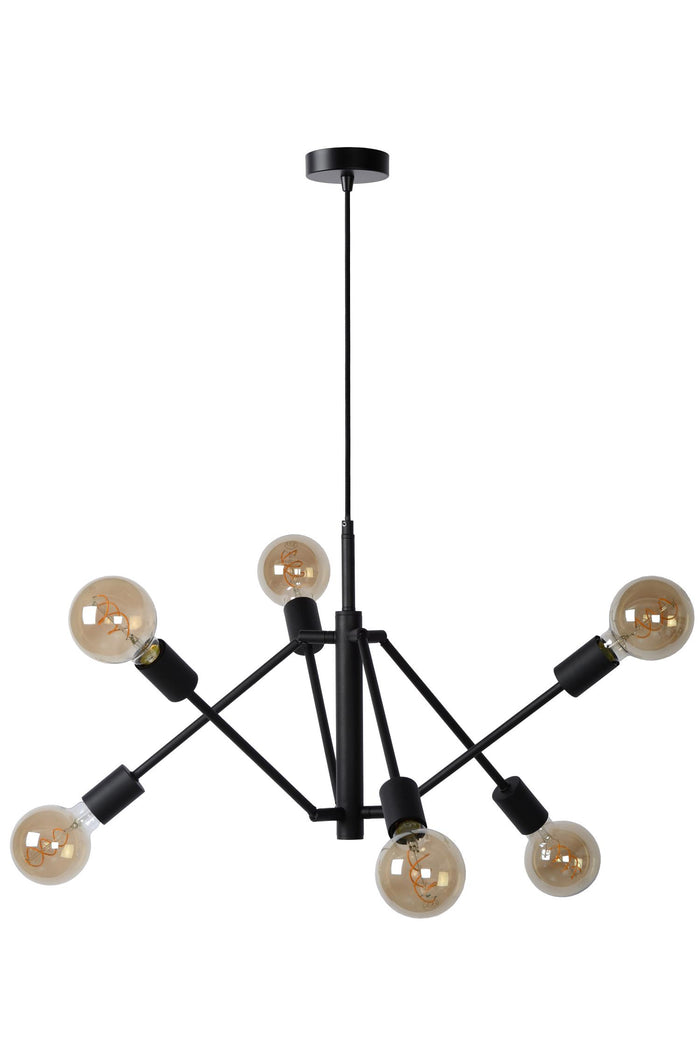 Lucide LESTER Hanglamp - Zwart