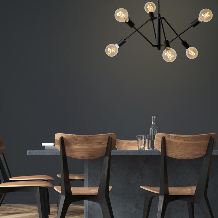 Lucide LESTER Hanglamp - Zwart