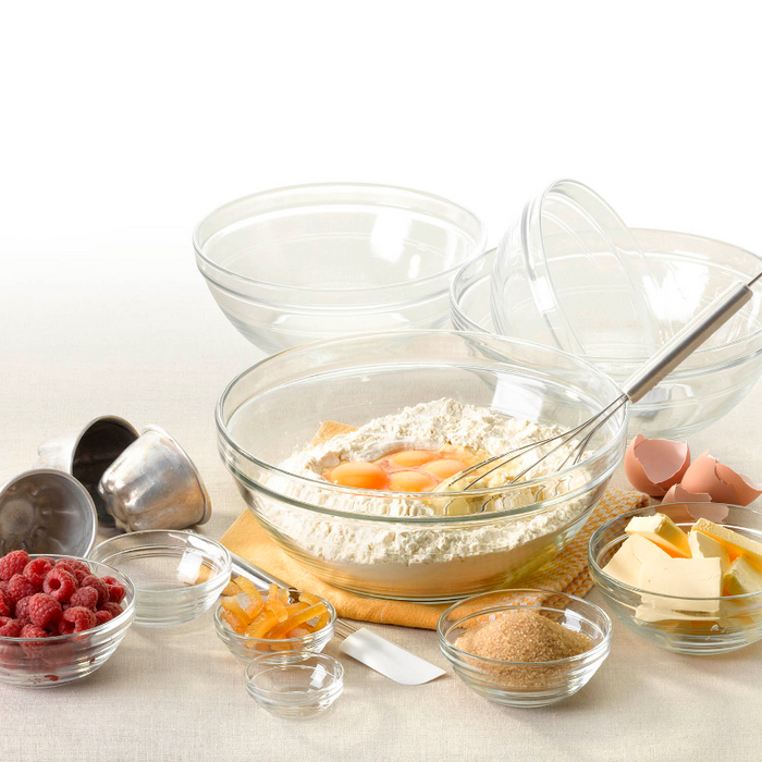 Duralex Schaal Lys 23 cm 2.4 l Transparant Hardglas 6 stuks