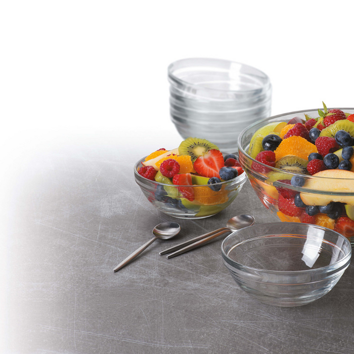 Duralex Schaal Lys 23 cm 2.4 l Transparant Hardglas 6 stuks