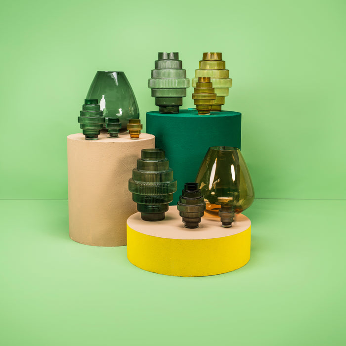 POLSPOTTEN Steps Vaas S - Grijs