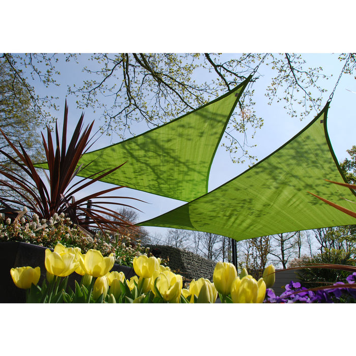 Nesling Coolfit Schaduwdoek 360 x 360 x 360 cm - Lime