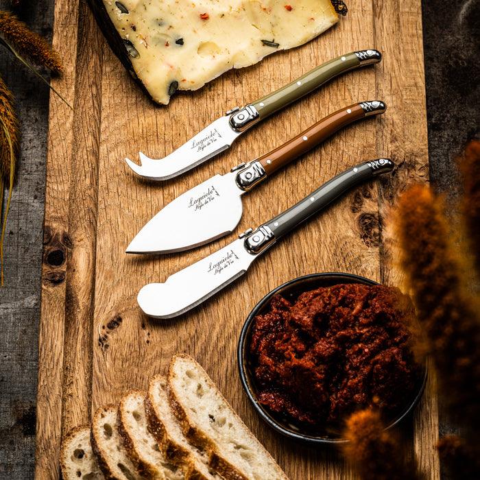 Laguiole Style de Vie Kaasmessenset Treasure 3 Stuks