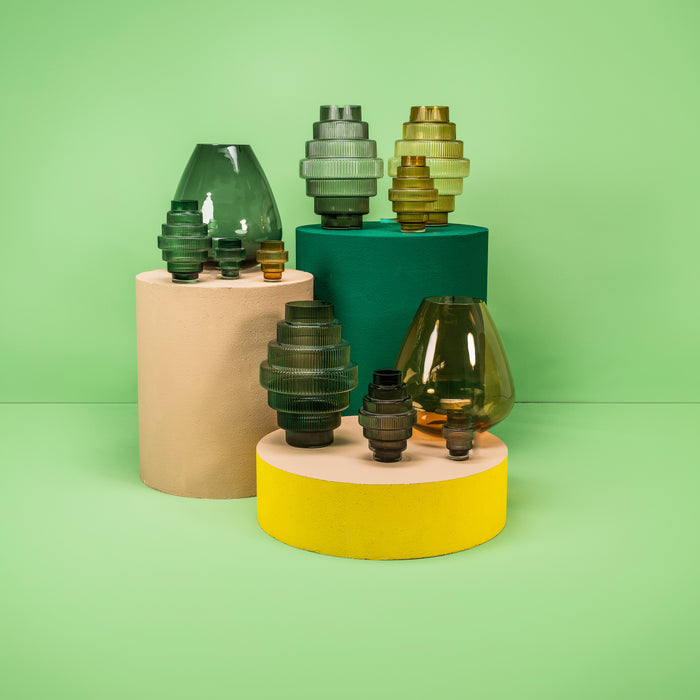 POLSPOTTEN Steps Vaas L - Oranje