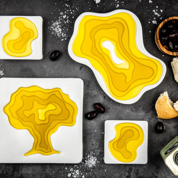 Style de Vie Olijfolieschaaltjes, 2-delige set, keramiek