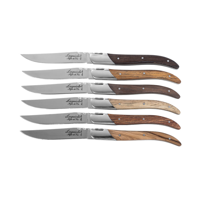 Laguiole Style de Vie Luxury Line Steakmessenset 6 st.