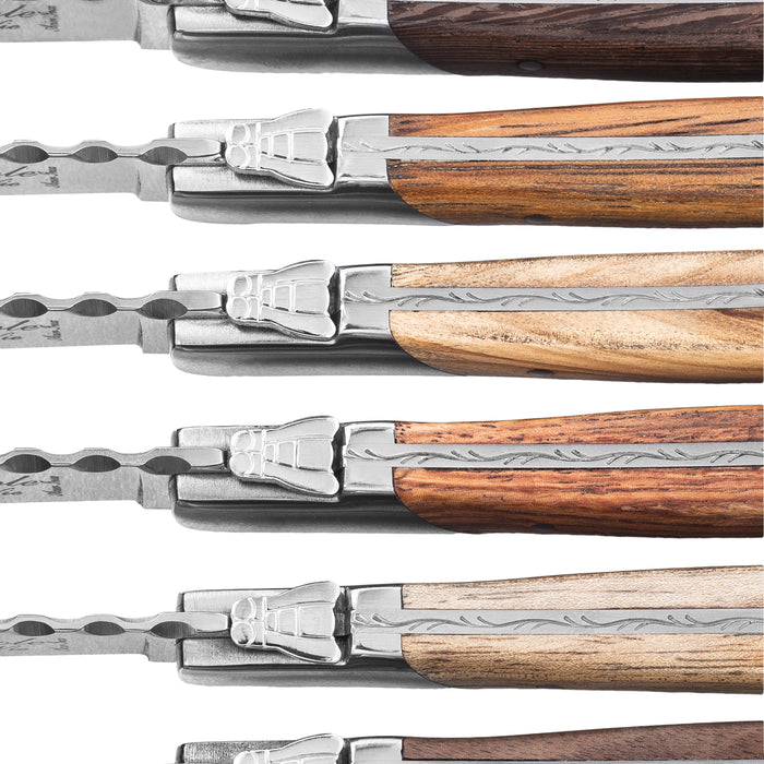 Laguiole Style de Vie Luxury Line Steakmessenset 6 st.