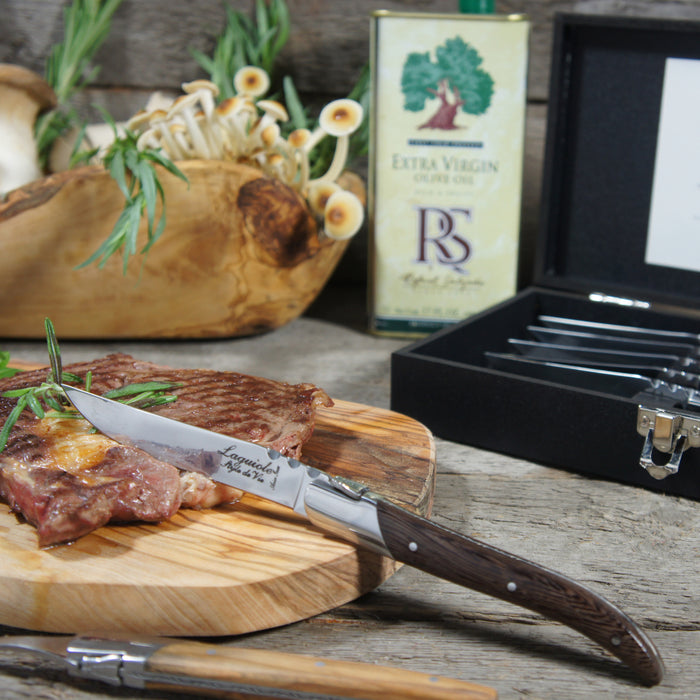 Laguiole Style de Vie Luxury Line Steakmessenset 6 st.