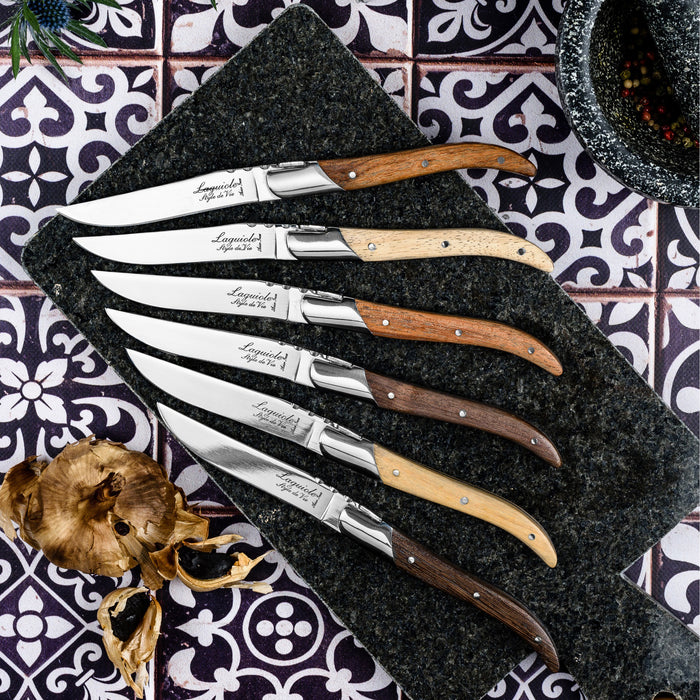 Laguiole Style de Vie Luxury Line Steakmessenset 6 st.