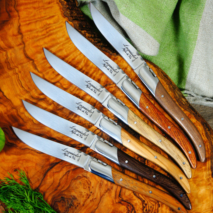 Laguiole Style de Vie Luxury Line Steakmessenset 6 st.