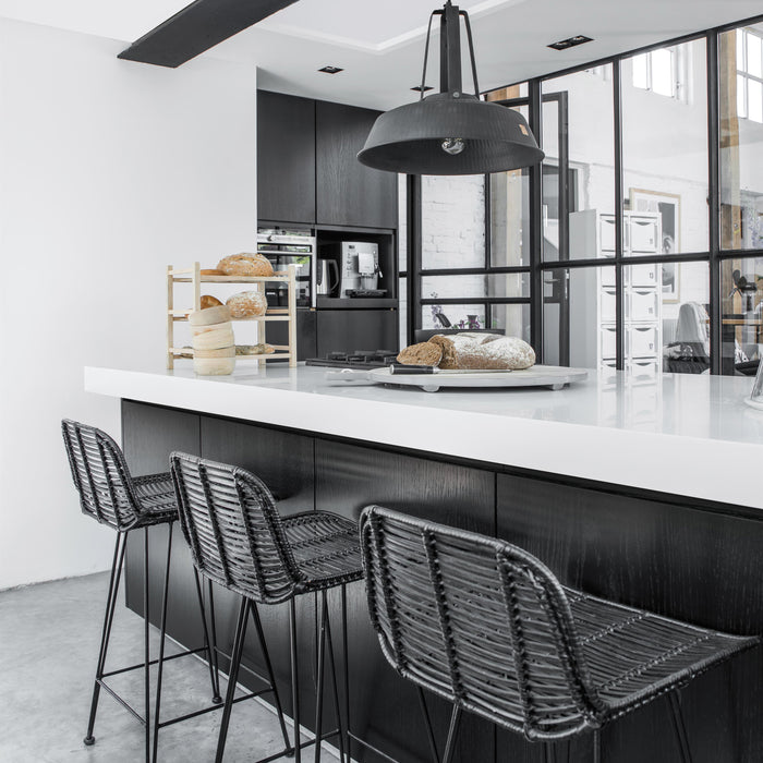 HKliving Rotan Barkruk