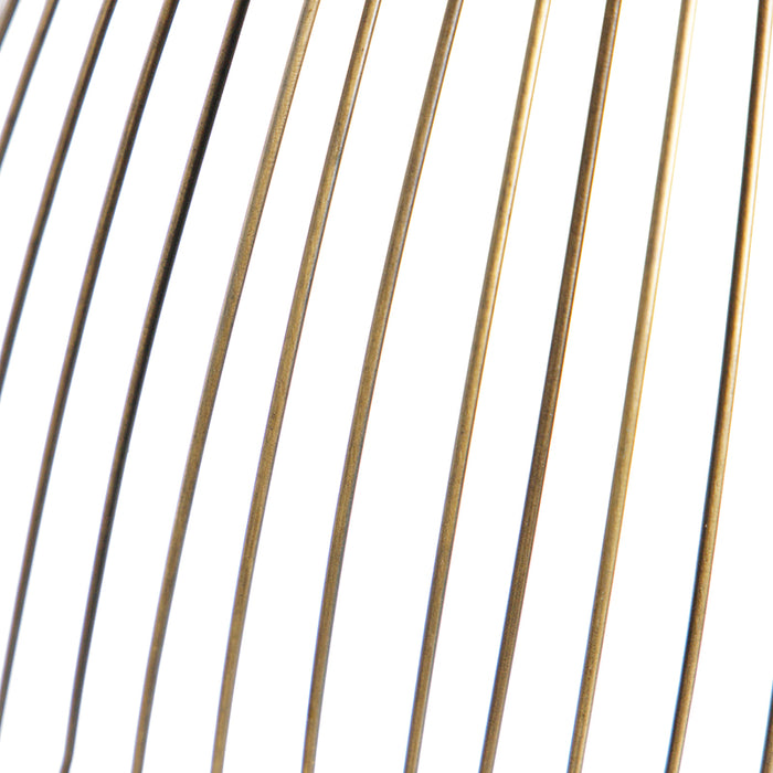 QAZQA Design hanglamp messing draad 39,8 cm - Pia