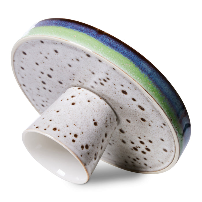 HKliving 70's Ceramics Taartschaal - Comet