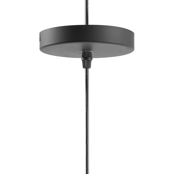 Beliani - TAGUS - Hanglamp - Zwart|Goud - Aluminium