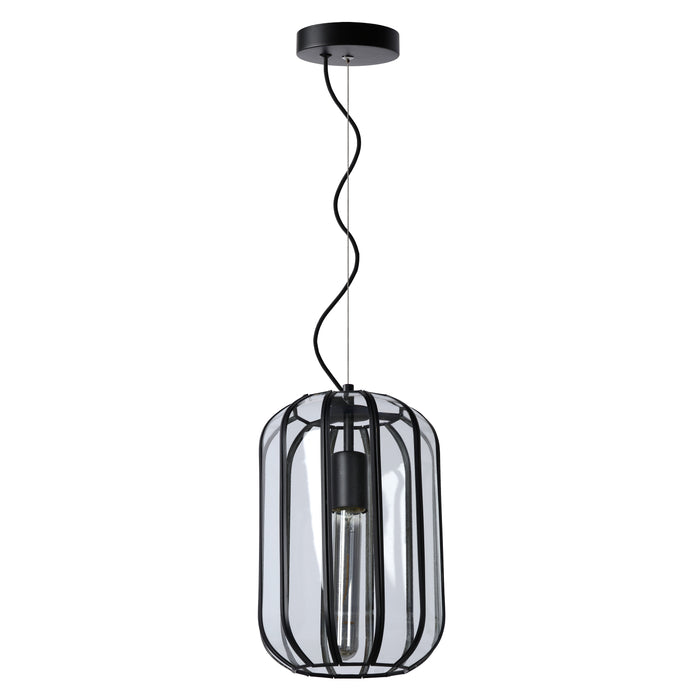 Lucide FERN Hanglamp - Zwart