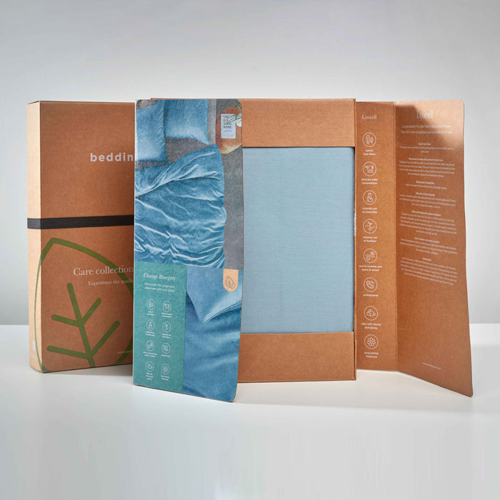 Beddinghouse Conscious Dekbedovertrek 240 x 200/220 cm - Olijfgroen