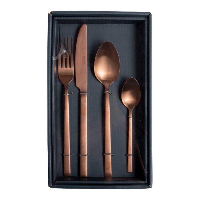 Gusta Bestekset 16-delig - Koper