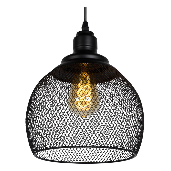 Lucide MESH Hanglamp - Zwart